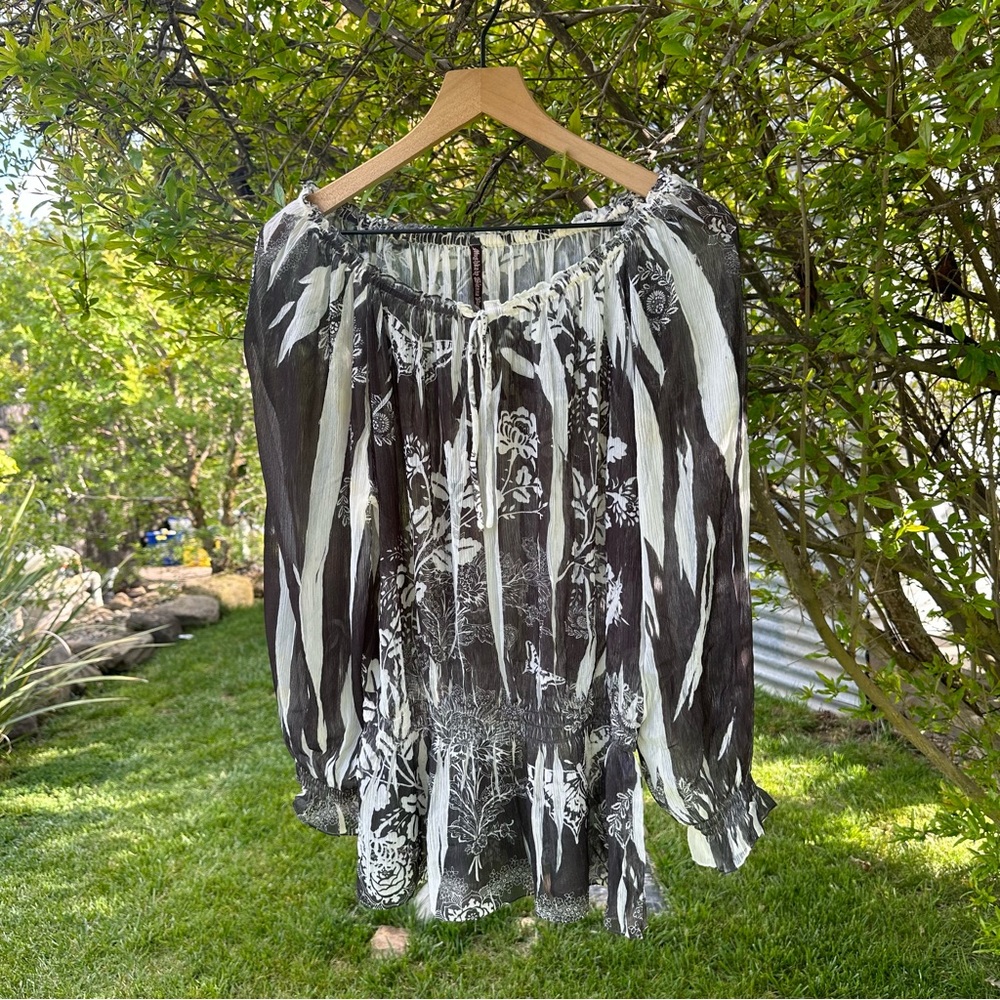 Black & White Blouse by Sienna Rose
